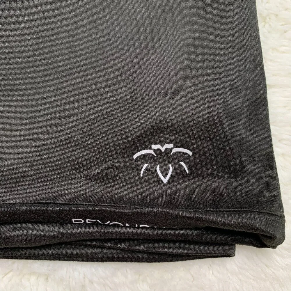 New Beyond Yoga Black Infinity Hidden Pocket Scarf